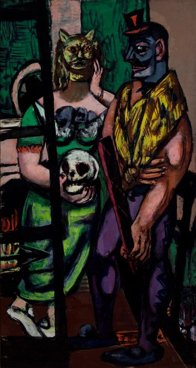 Masquerade by Max Beckmann