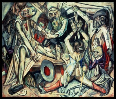 Night by Max Beckmann