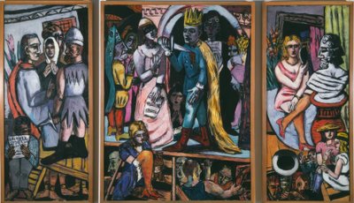 Actors by Max Beckmann