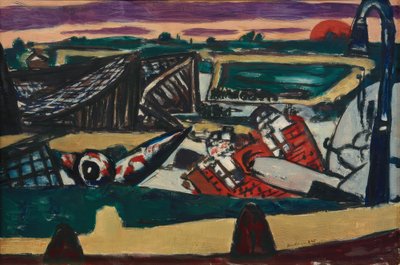 Schiphol by Max Beckmann
