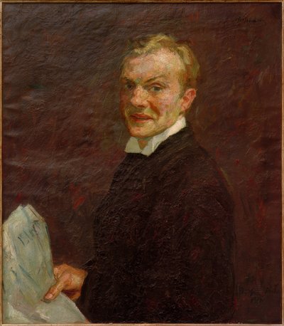 Self-Portrait (Laughing) by Max Beckmann