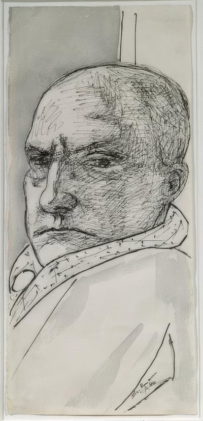 Self-Portrait by Max Beckmann