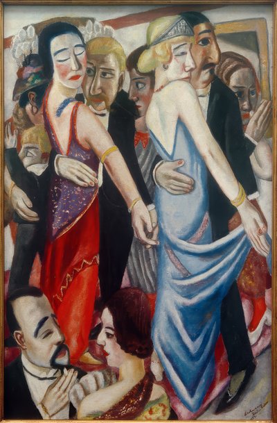 Dance in Baden-Baden by Max Beckmann