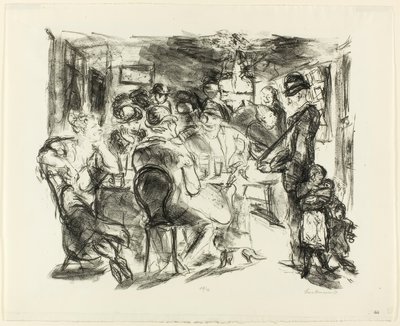 Tavern by Max Beckmann