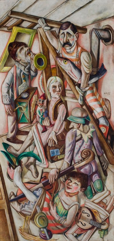 The Dream by Max Beckmann
