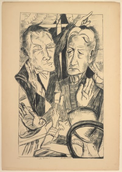The Family, plate eleven from Die Hölle by Max Beckmann