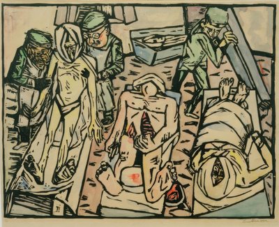 House of the Dead by Max Beckmann
