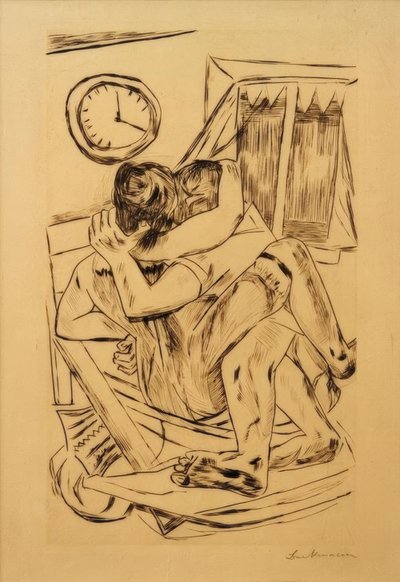 Embrace by Max Beckmann