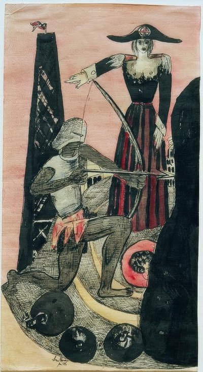 Venus and Mars by Max Beckmann