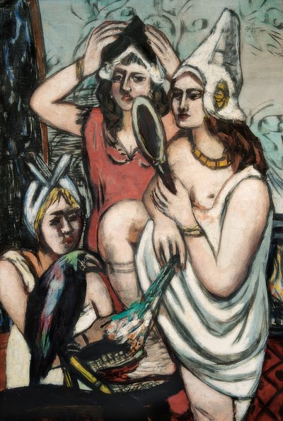 Before the Costume Party (Three Women) by Max Beckmann