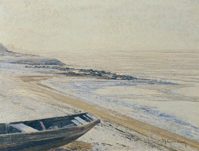 Lower Rhine – Drift Ice by Max Clarenbach
