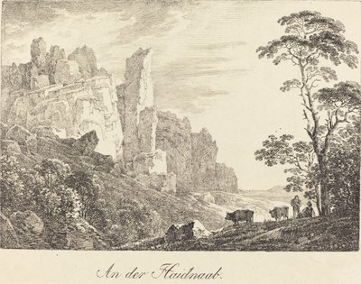 At the Haidnaab by Max Joseph Wagenbauer