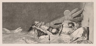 A Glove: Anxieties by Max Klinger