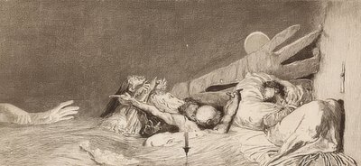 Fears, 1881 by Max Klinger
