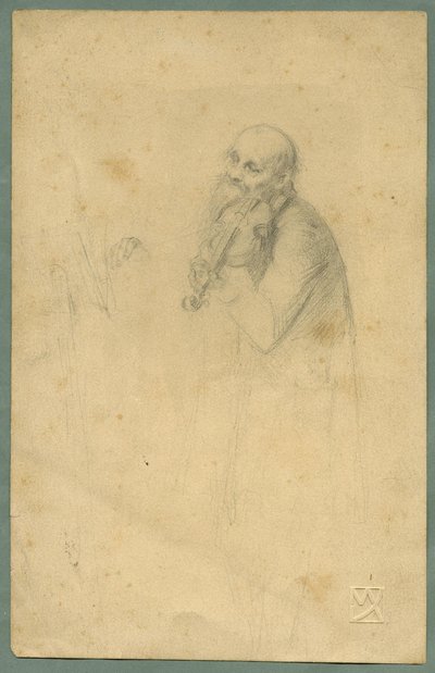 Violin Player by Max Kurzweil