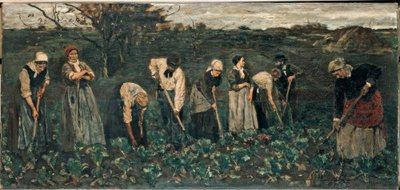 Workers in the Beet Field by Max Liebermann