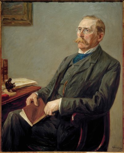 Portrait of General Director Dr. Wilhelm Bode by Max Liebermann