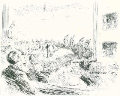 The Symphony Concert by Max Liebermann