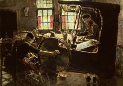 The Weaver by Max Liebermann