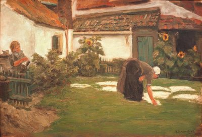 The Bleach by Max Liebermann