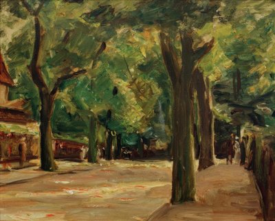 The Great Lake Road in Wannsee by Max Liebermann