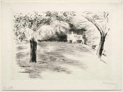 Garden in Wannsee, Germany by Max Liebermann
