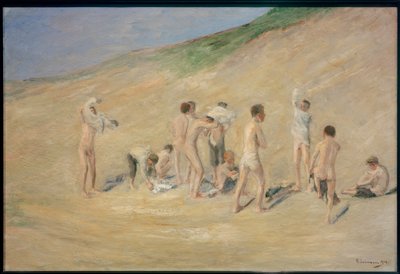 Boys After Bathing by Max Liebermann