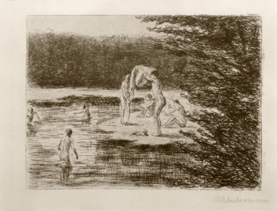 Bathing Boys by Max Liebermann