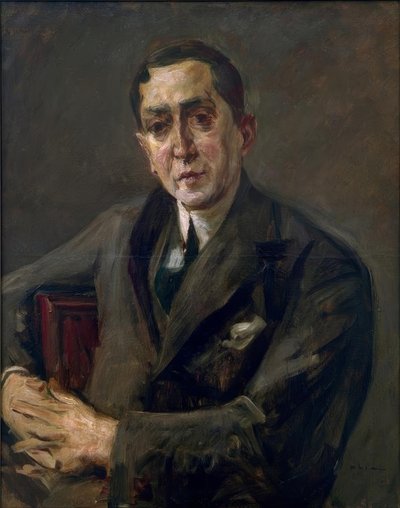 Portrait of Carl Meinhard by Max Liebermann