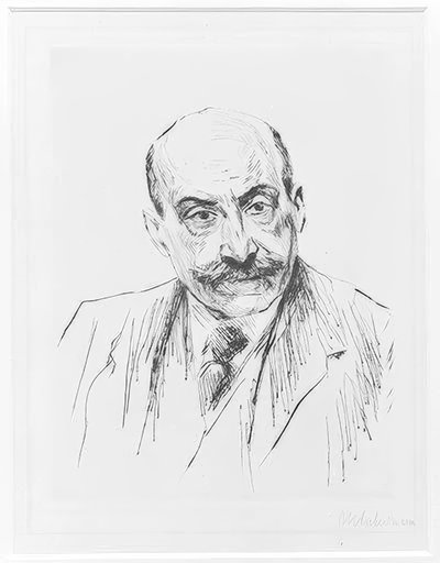 Self-Portrait by Max Liebermann
