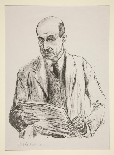 Self-Portrait by Max Liebermann