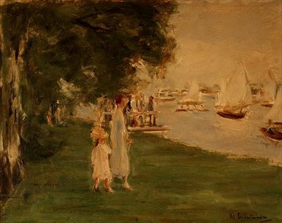 The Yacht Race by Max Liebermann