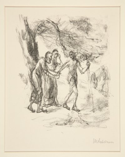 Tobias I/III by Max Liebermann