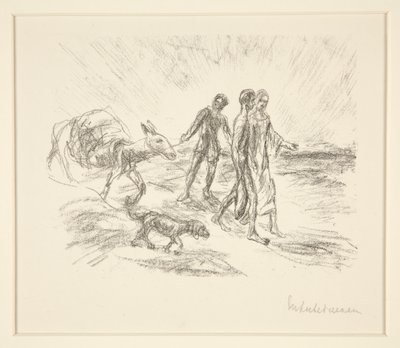 Tobias I/III by Max Liebermann