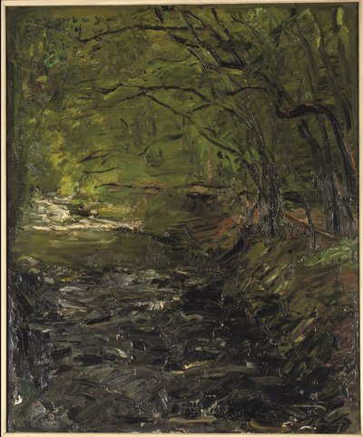 A Forest Creek by Max Slevogt