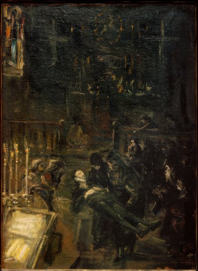 Laying Out of Don Giovanni by Max Slevogt