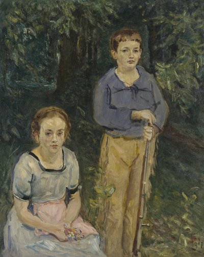 Nina and Wolfgang Slevogt by Max Slevogt