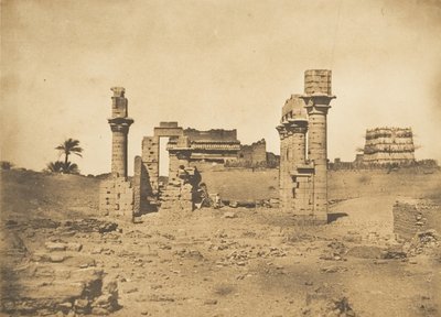 Ruins of the Temple of Herment by Maxime Du Camp