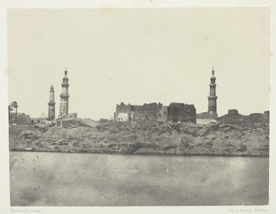 General View, Girgeh, Upper Egypt by Maxime Du Camp