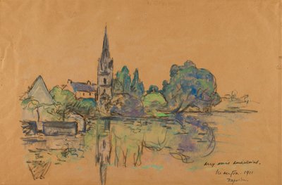 Landscape by Maxime Emile Louis Maufra