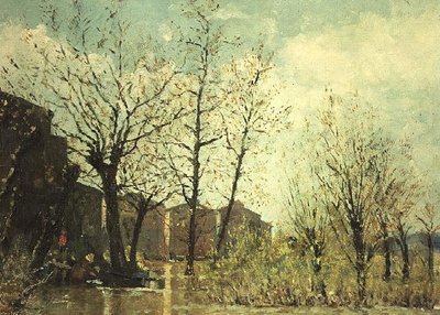 The Flood by Maxime Emile Louis Maufra