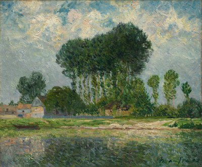 The River by Maxime Emile Louis Maufra