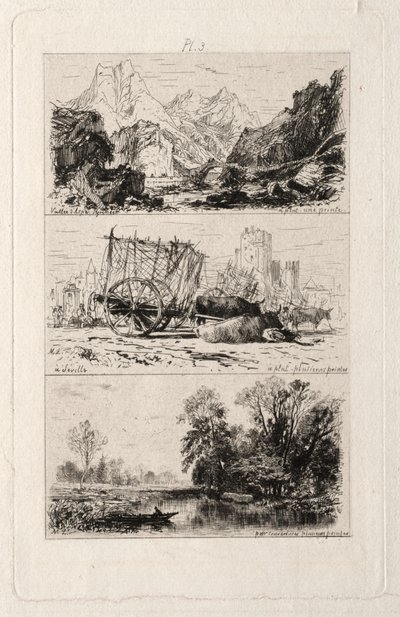 From Treatise on Etching by Maxime Lalanne