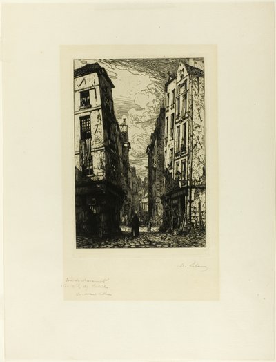 Rue des Marmousets by Maxime Lalanne
