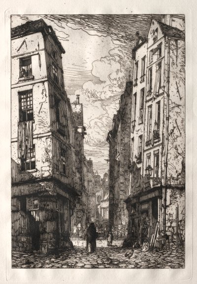 Rue des Marmousets by Maxime Lalanne