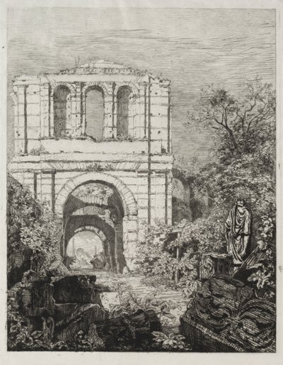 Ruins of the Lallien Palace by Maxime Lalanne