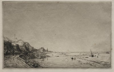 View from Port du Dives (Calvados) by Maxime Lalanne
