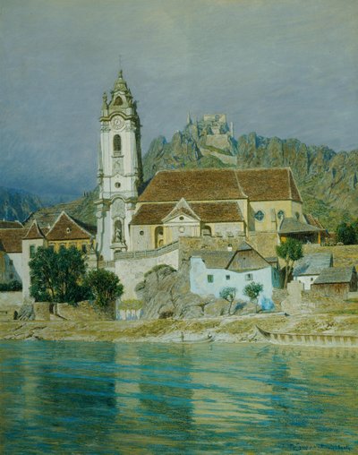 The Collegiate Church in Dürnstein by Maximilian Suppantschitsch