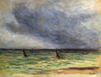Departing Trawlers, 1930-1934 by Maximilien Luce