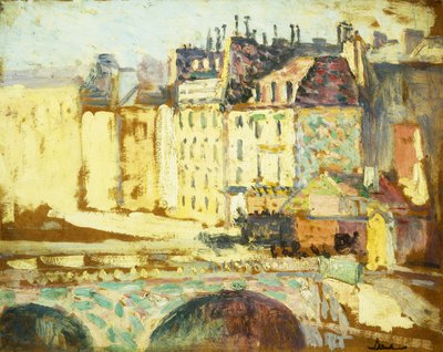 Paris, Le Pont Neuf by Maximilien Luce